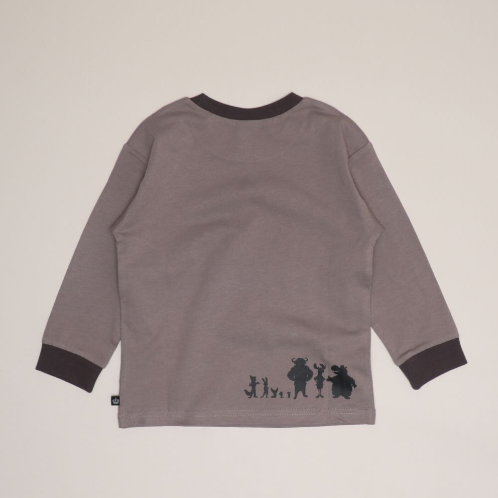 【ベビードール】ニック ズートピア ロンT 1335K / ベビーサイズ キッズ トップス 長袖 Tシャツ クルーネック 天竺素材 綿100％