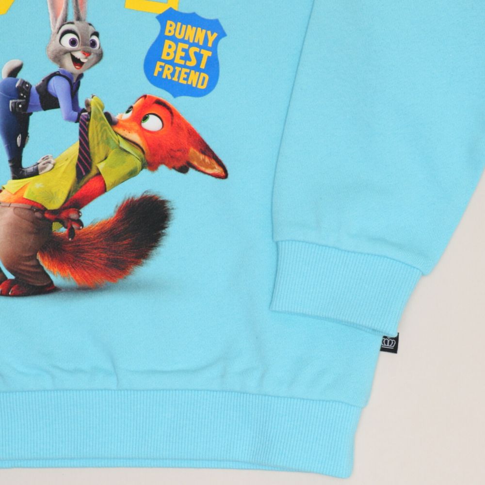 【ベビードール】ジュディ ニック ズートピア トレーナー 1336K / ベビーサイズ キッズ トップス 長袖 スウェット クルーネック 綿100％