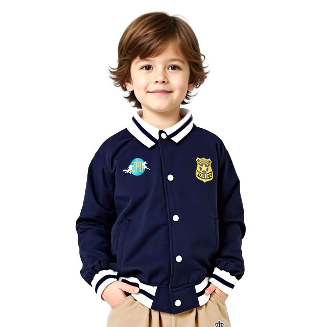 【ベビードール】ジュディ ニック ズートピア ジャケット 1337K / ベビーサイズ キッズ トップス 長袖 アウター 羽織り ナイロンジャケット MA-1 スタジャン ジャンパー ブルゾン ウィンドブレーカー 撥水加工