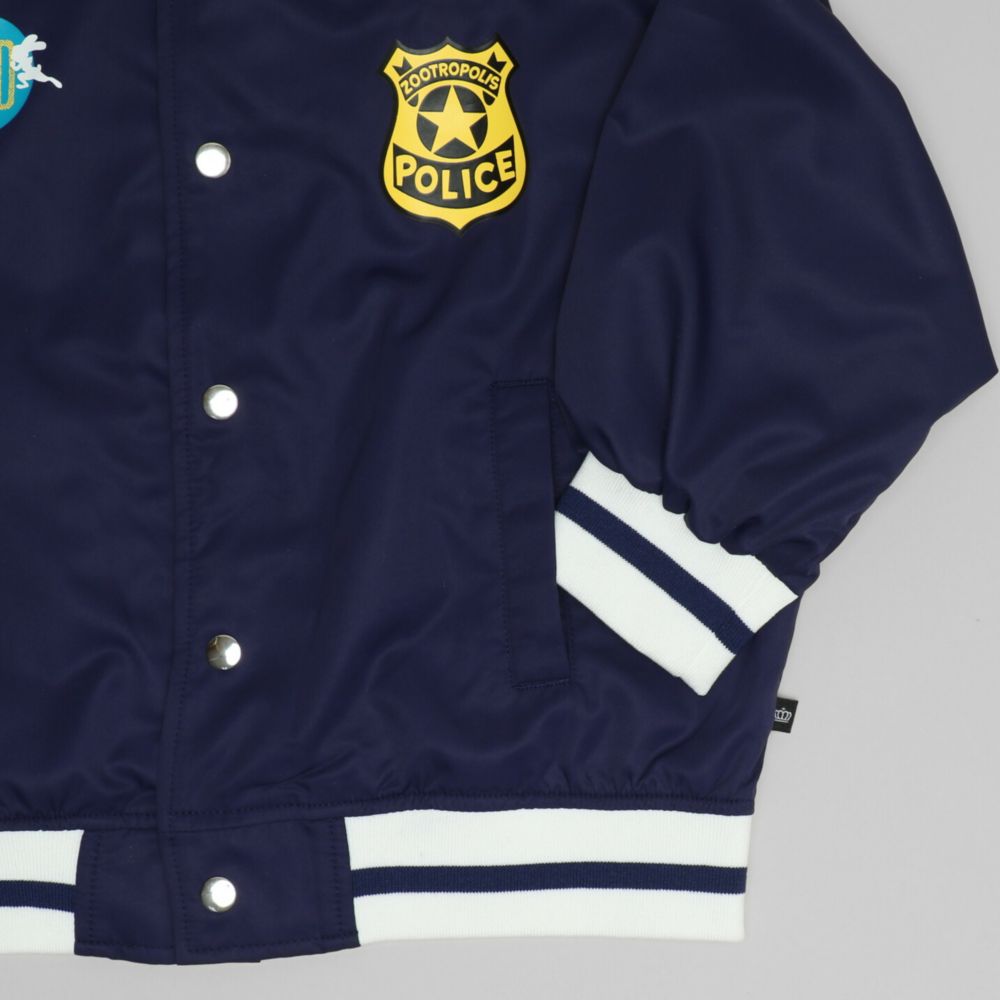 【ベビードール】ジュディ ニック ズートピア ジャケット 1337K / ベビーサイズ キッズ トップス 長袖 アウター 羽織り ナイロンジャケット MA-1 スタジャン ジャンパー ブルゾン ウィンドブレーカー 撥水加工