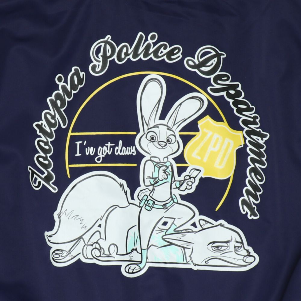 【ベビードール】ジュディ ニック ズートピア ジャケット 1337K / ベビーサイズ キッズ トップス 長袖 アウター 羽織り ナイロンジャケット MA-1 スタジャン ジャンパー ブルゾン ウィンドブレーカー 撥水加工