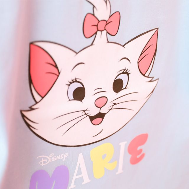 【ベビードール】マリー 親子お揃い フロッキーTシャツ 1341K / ベビーサイズ キッズ リンクコーデ ペアルック 親子コーデ トップス 半袖 クルーネック カットソー