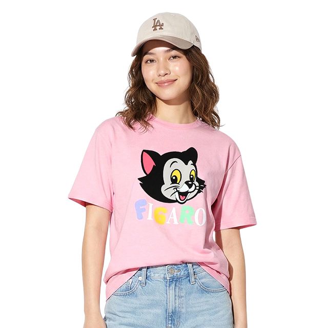 【ベビードール】フィガロ 親子お揃い フロッキーTシャツ 1341A / 大人 ユニセックス 男女兼用 リンクコーデ ペアルック 親子コーデ トップス 半袖 クルーネック カットソー