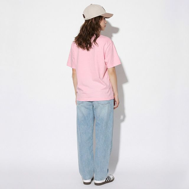 【ベビードール】フィガロ 親子お揃い フロッキーTシャツ 1341A / 大人 ユニセックス 男女兼用 リンクコーデ ペアルック 親子コーデ トップス 半袖 クルーネック カットソー