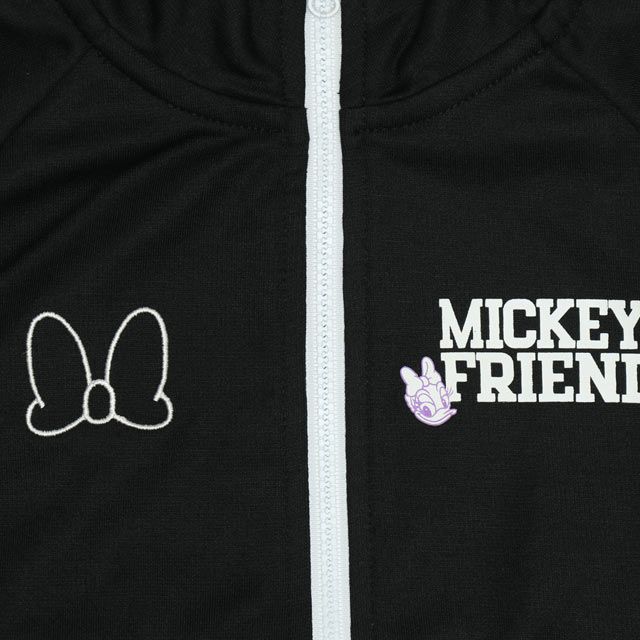 【ベビードール】ミニー 親子お揃い ラインジャケット 1342K / ベビーサイズ キッズ リンクコーデ ペアルック 親子コーデ