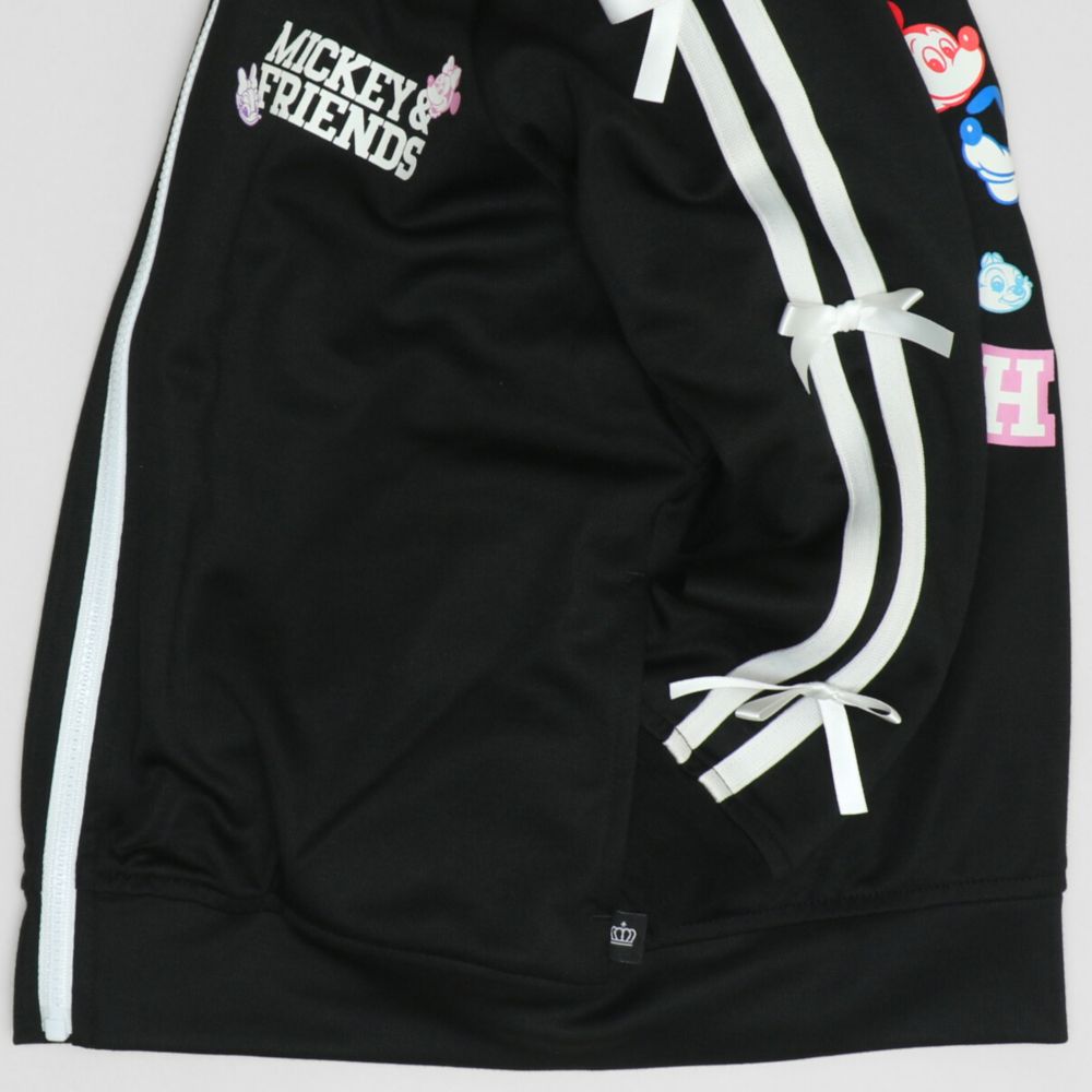 【ベビードール】ミニー 親子お揃い ラインジャケット 1342K / ベビーサイズ キッズ リンクコーデ ペアルック 親子コーデ