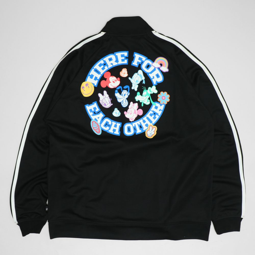 【ベビードール】ミッキー 親子お揃い ラインジャケット 1342A / 大人 ユニセックス 男女兼用 リンクコーデ ペアルック 親子コーデ