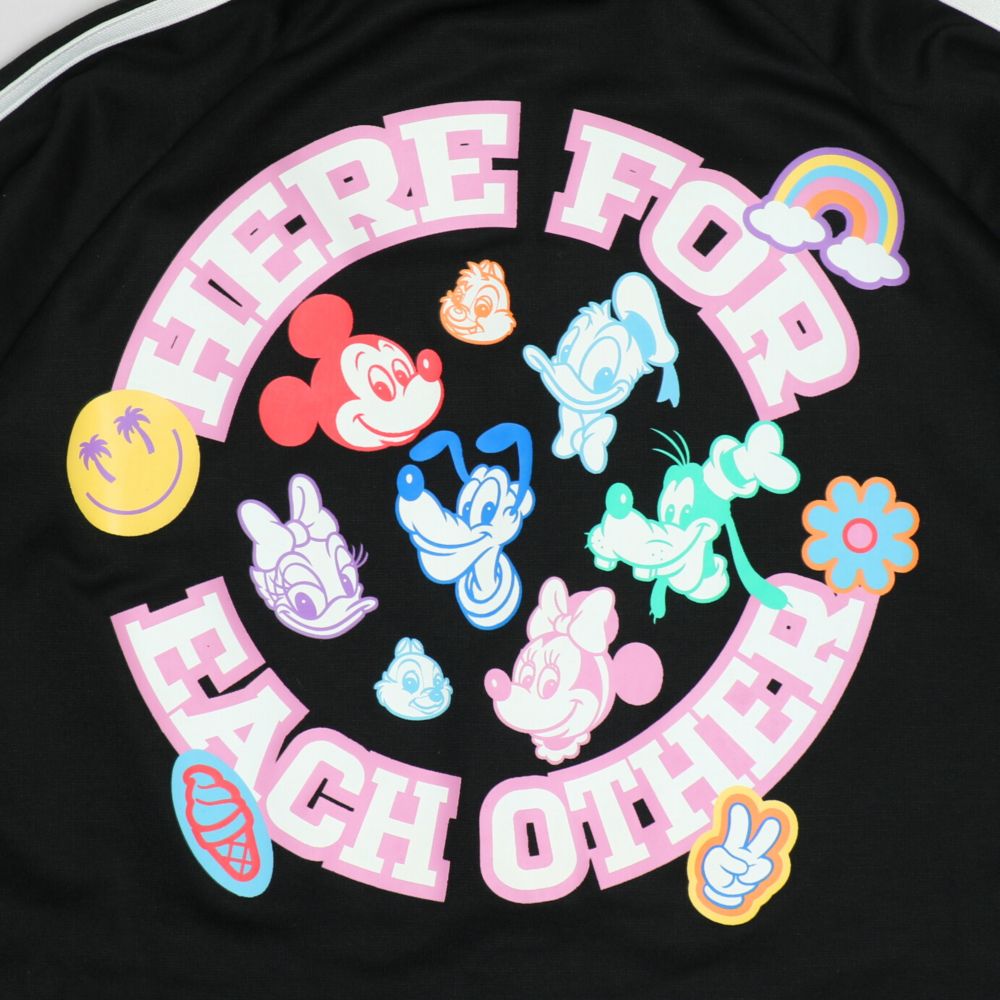 【ベビードール】ミニー 親子お揃い ラインジャケット 1342A / 大人 ユニセックス 男女兼用 リンクコーデ ペアルック 親子コーデ