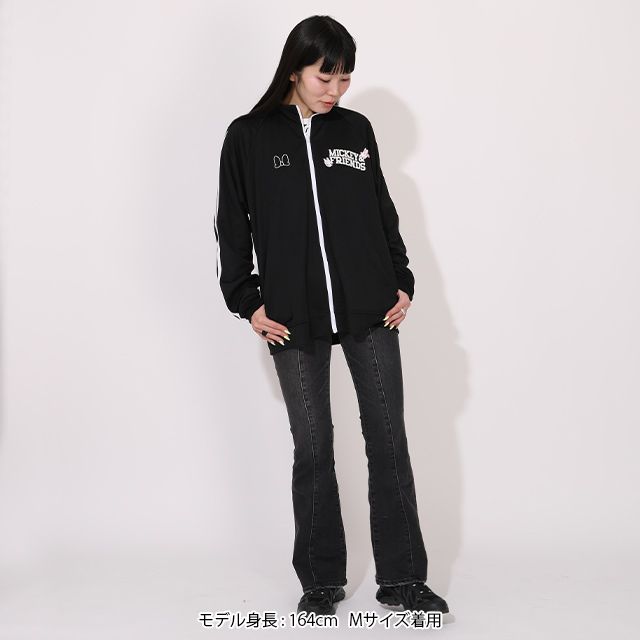 【ベビードール】ミニー 親子お揃い ラインジャケット 1342A / 大人 ユニセックス 男女兼用 リンクコーデ ペアルック 親子コーデ