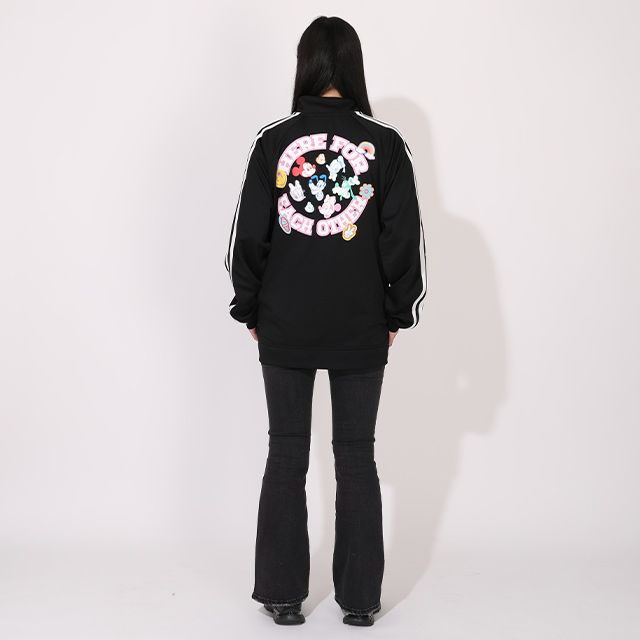 【ベビードール】ミニー 親子お揃い ラインジャケット 1342A / 大人 ユニセックス 男女兼用 リンクコーデ ペアルック 親子コーデ