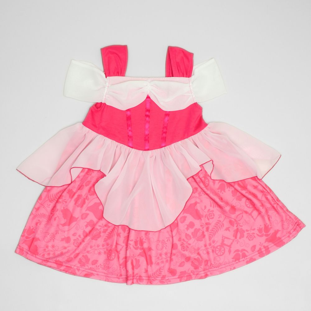 【ベビードール】オーロラ姫 なりきるワンピース 1357K / ベビーサイズ キッズ トップス 半袖 ワンピース スカート プリンセス 仮装 コスチューム コスプレ ドレス