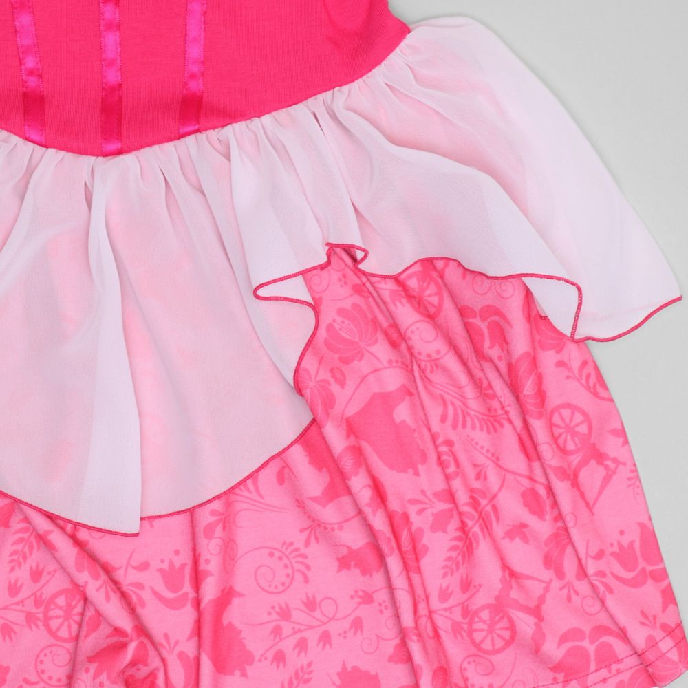 【ベビードール】オーロラ姫 なりきるワンピース 1357K / ベビーサイズ キッズ トップス 半袖 ワンピース スカート プリンセス 仮装 コスチューム コスプレ ドレス