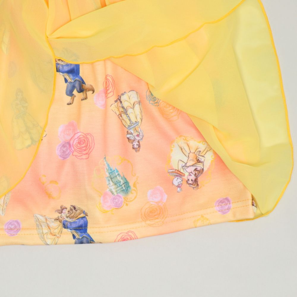 【ベビードール】ベル なりきるワンピース 1357K / ベビーサイズ キッズ トップス 半袖 ワンピース スカート プリンセス 仮装 コスチューム コスプレ ドレス