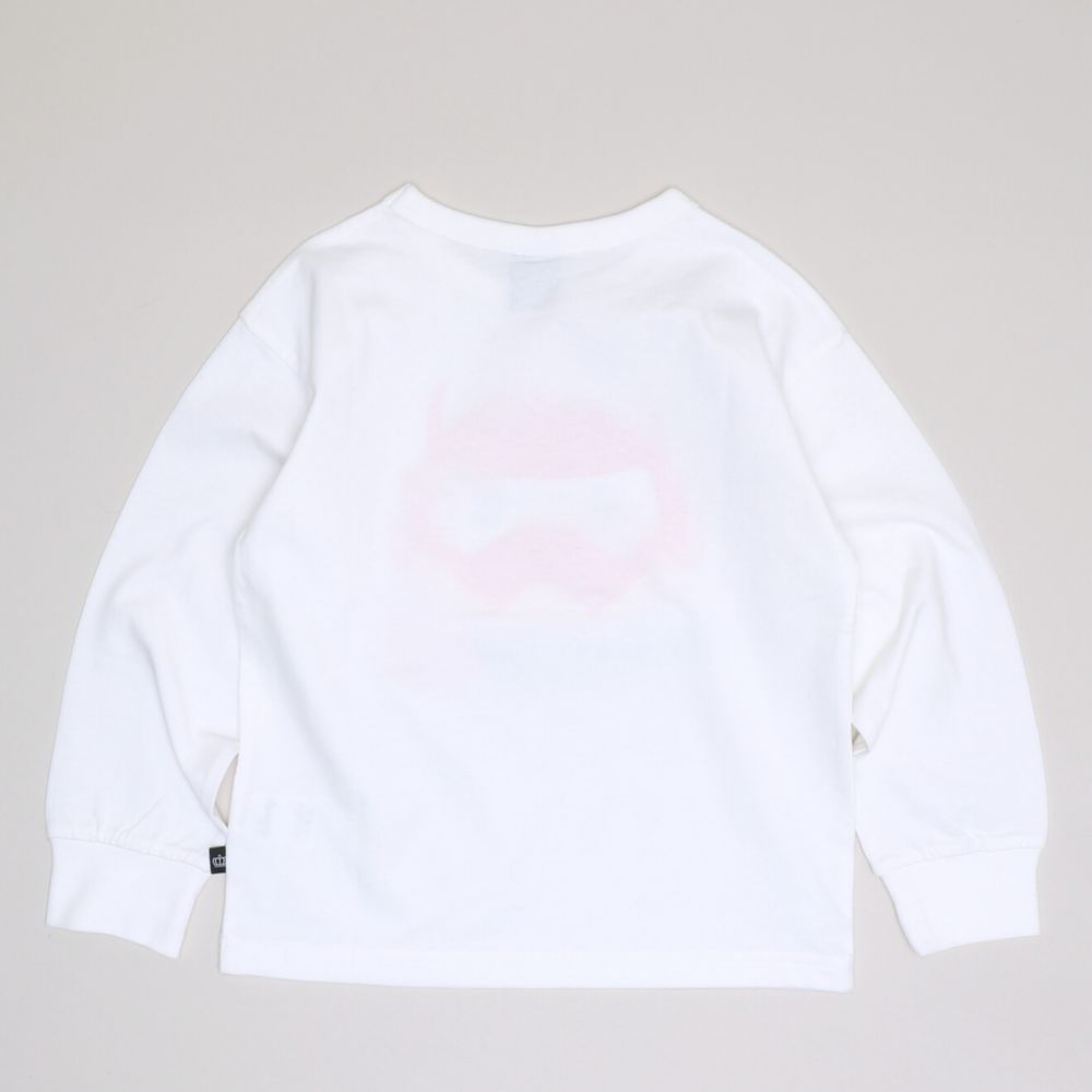 【ベビードール】ベイマックス サガラロンT 1569K / ベビーサイズ キッズ トップス 長袖 Tシャツ クルーネック 天竺素材 サガラ刺繍 シンプル