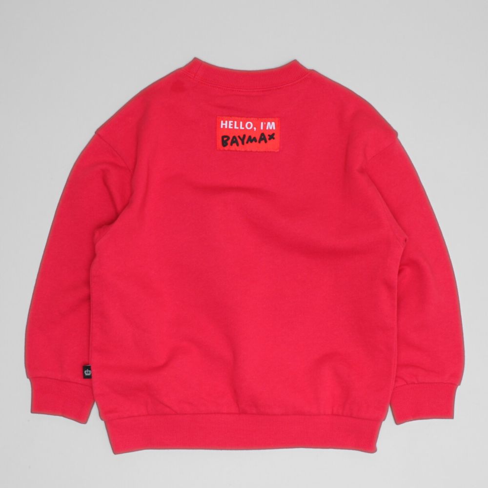 【ベビードール】ベイマックス キャラクタートレーナー 1604K / ベビーサイズ キッズ トップス 長袖 トレーナー クルーネック 忍者