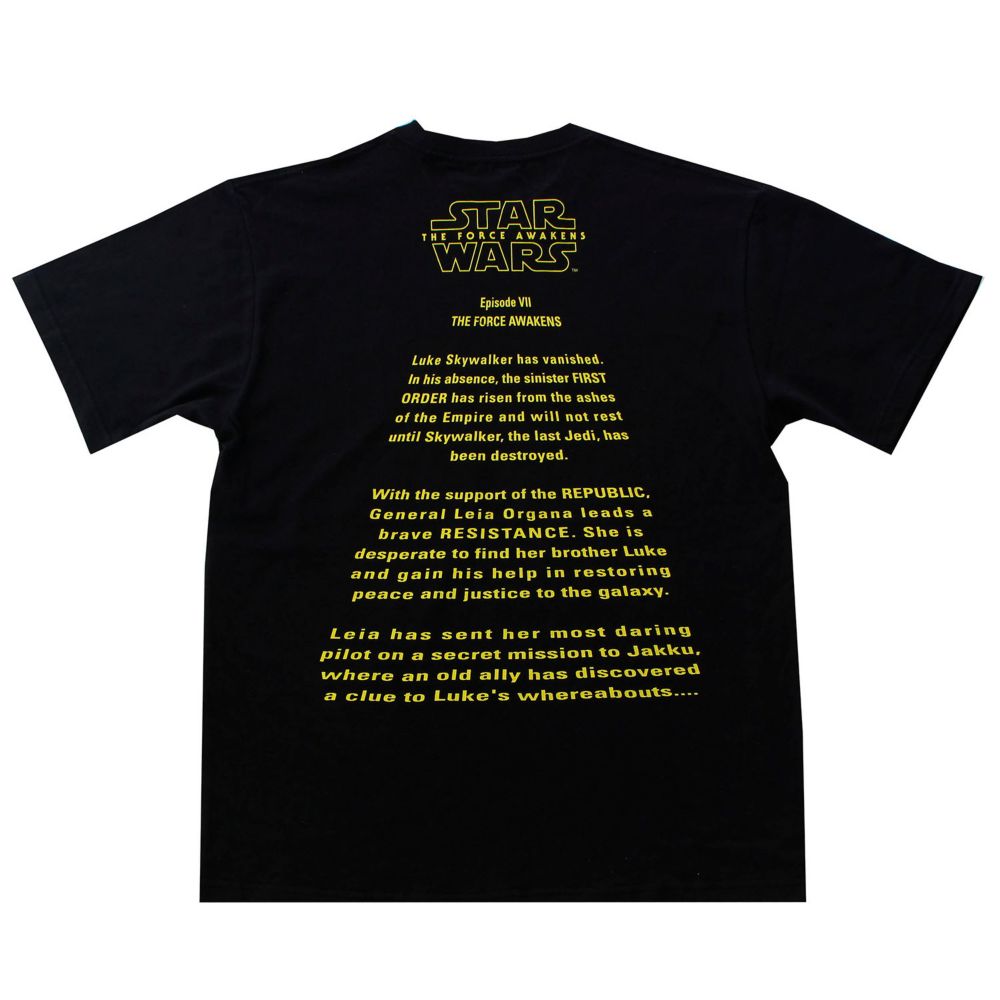 『スター・ウォーズ／フォースの覚醒』/オープニングクロールTシャツ