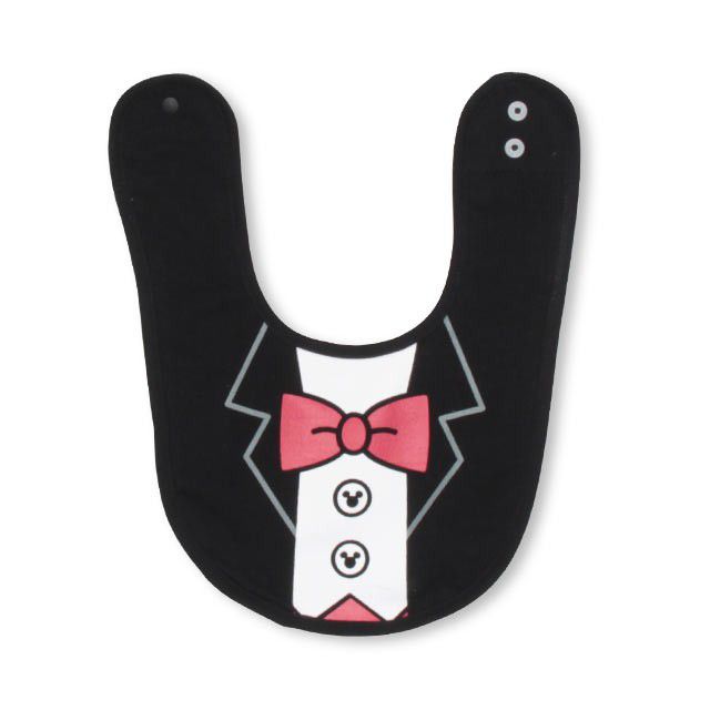 【ベビードール】ミッキー ギフトBOX付き 3点ギフトセット 1955B 【DY】 / ベビーサイズ 赤ちゃん 出産祝い 贈り物 プレゼント ベビー服 半袖 半ズボン ハーフパンツ スタイ（リバーシブル仕様/防水シート入/2段階調整可） トータルコーディネート 綿100% なりきる