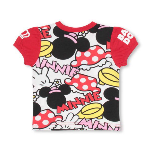 【ベビードール】ミニー ギフトBOX付き 3点ギフトセット 1956B 【DY】 / ベビーサイズ 赤ちゃん 出産祝い 贈り物 プレゼント ベビー服 ベビー用品 半袖 Tシャツ スカート ブルマ コーデセット スタイ 仮装 コスチューム コスプレ