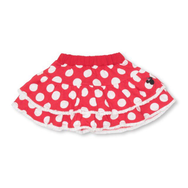 【ベビードール】ミニー ギフトBOX付き 3点ギフトセット 1956B 【DY】 / ベビーサイズ 赤ちゃん 出産祝い 贈り物 プレゼント ベビー服 ベビー用品 半袖 Tシャツ スカート ブルマ コーデセット スタイ 仮装 コスチューム コスプレ