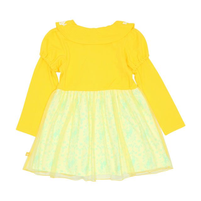 【ベビードール】ベル プリンセス / なりきるワンピース 5522K / ベビーサイズ キッズ トップス 長袖 チュール 襟付き 仮装 コスチューム コスプレ