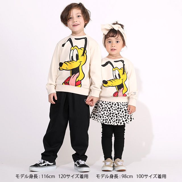 公式 ショップディズニー ベビードール 親子お揃い ディズニー Bigフェイストレーナー 5622k ミッキー