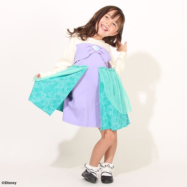 公式 ショップディズニー ベビードール ディズニー プリンセスワンピース 5522k アリエル