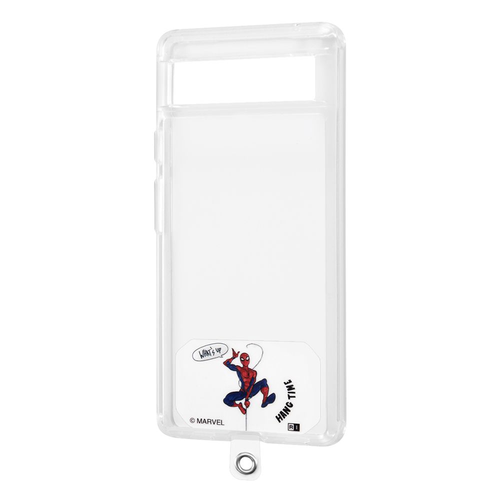 スパイダーマン クリアケース＋ストラップホルダー【セット商品】