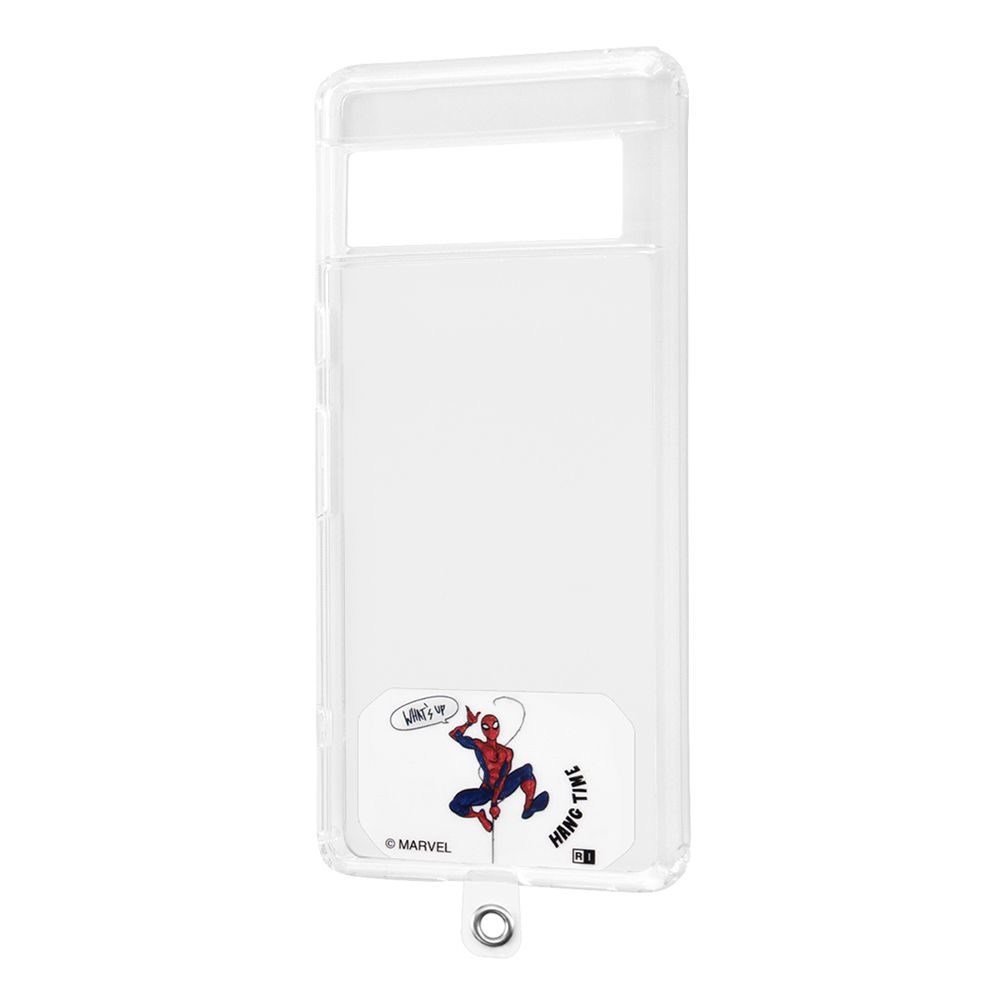 スパイダーマン クリアケース＋ストラップホルダー【セット商品】