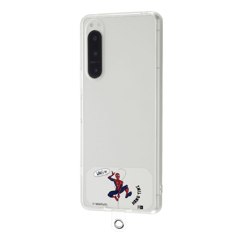スパイダーマン クリアケース＋ストラップホルダー【セット商品】