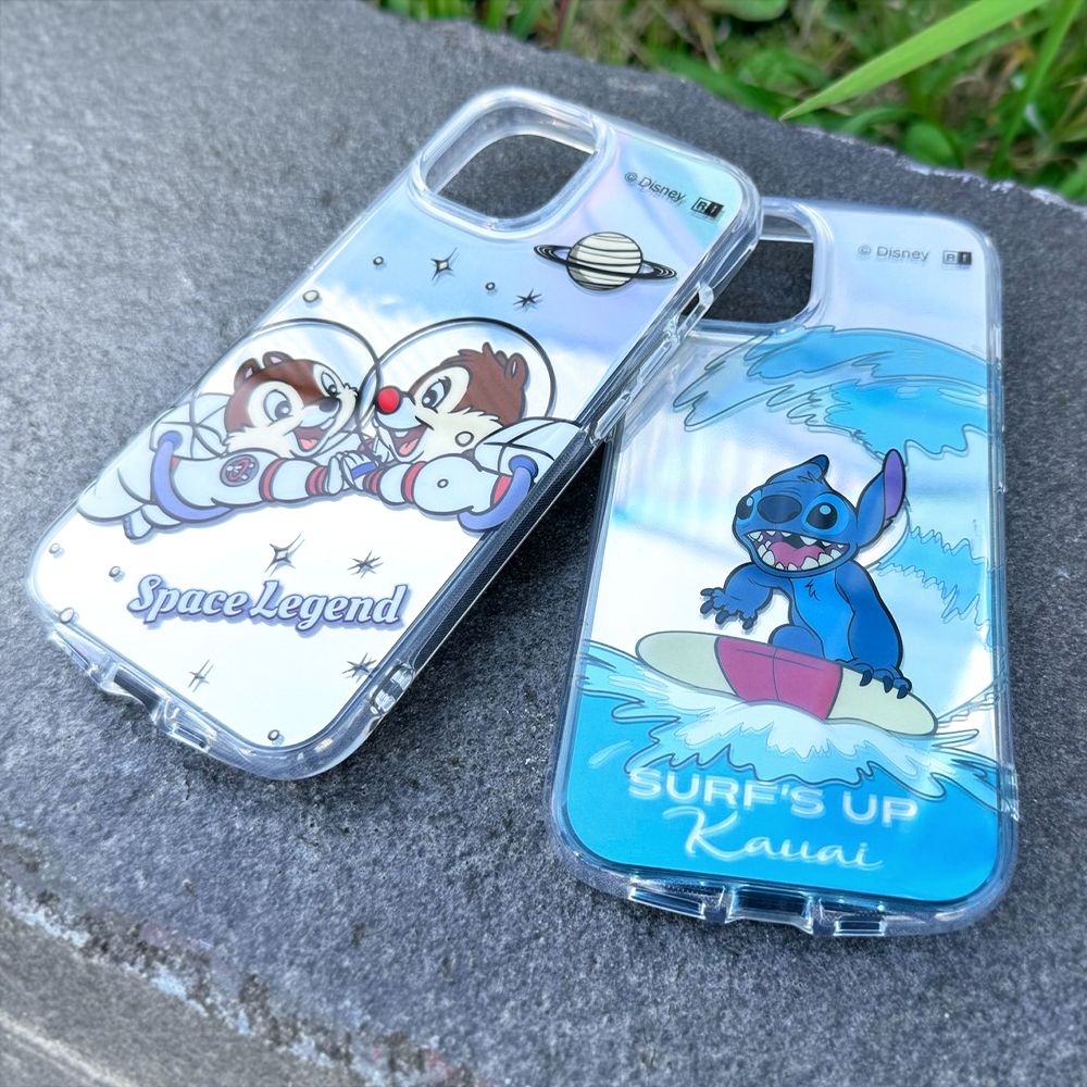 スティッチと海 TPUソフトケース ぴかてる