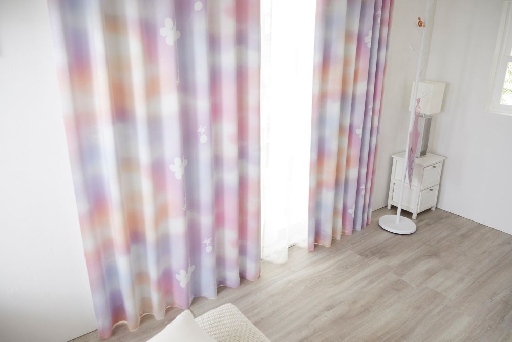 ミッキー 遮光カーテン ミッキーメロウ