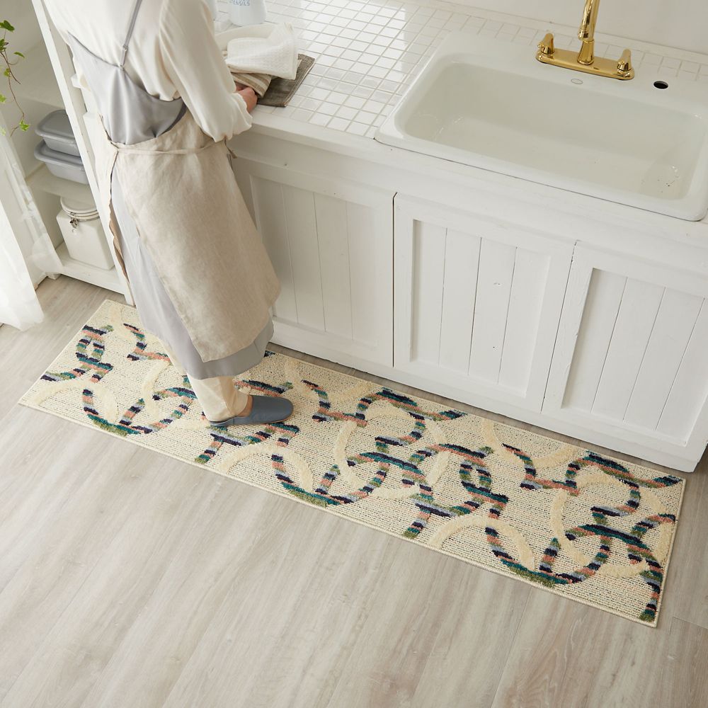 ミッキー キッチンマット ミツマルサークル