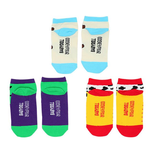 【ベビードール】ディズニー スニーカーソックスセット 6462