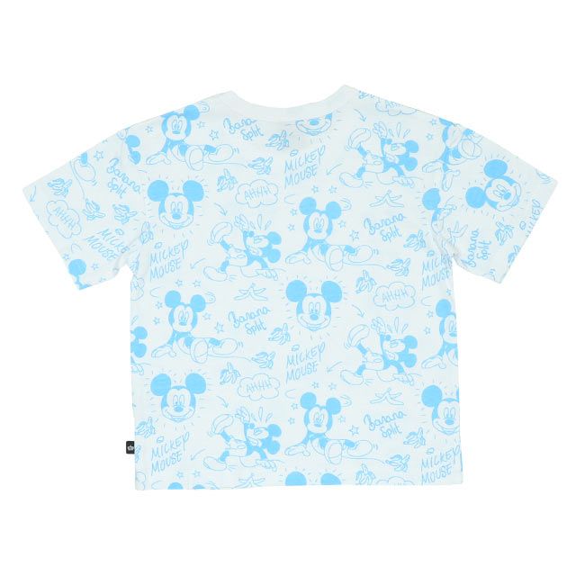公式 ショップディズニー 親子お揃い ディズニー キャラクター総柄tシャツ 6843k ミッキー