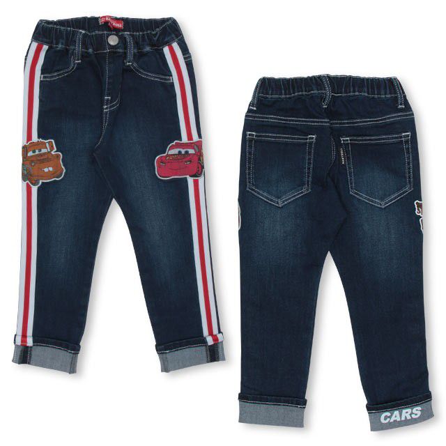 【ベビードール】カーズ ライトニング・マックィーン サイドラインデニムロングパンツ 3559K