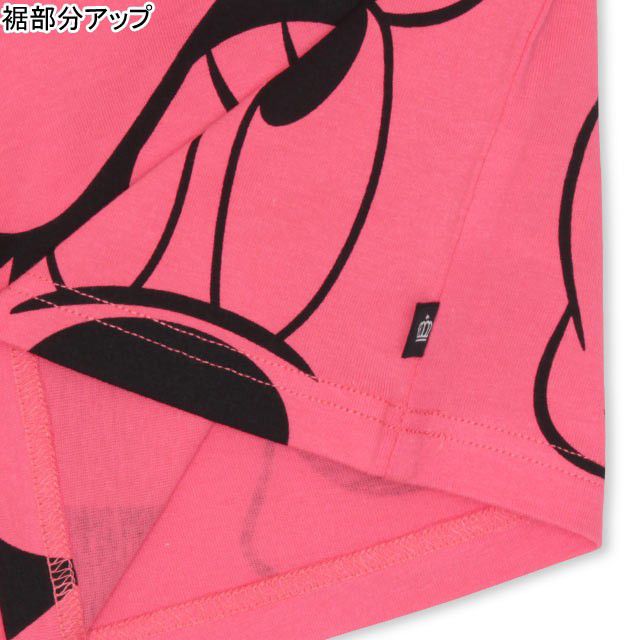 【ベビードール】ミッキー 親子お揃い BIGキャラクターネオンTシャツ 3918K