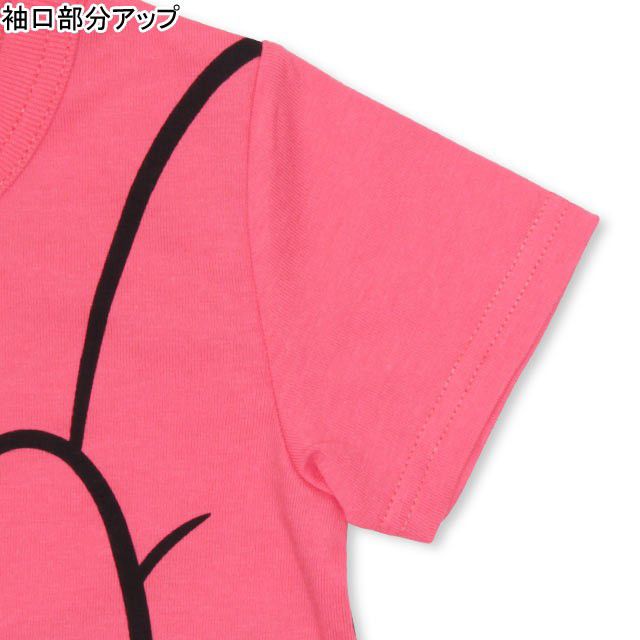 【ベビードール】ミニー 親子お揃い BIGキャラクターネオンTシャツ 3918K