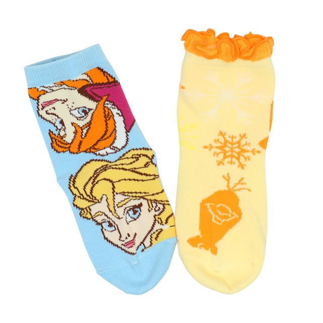 公式 ショップディズニー ベビードール ディズニー プリンセス クルーソックスセット 6333 アナ エルサ