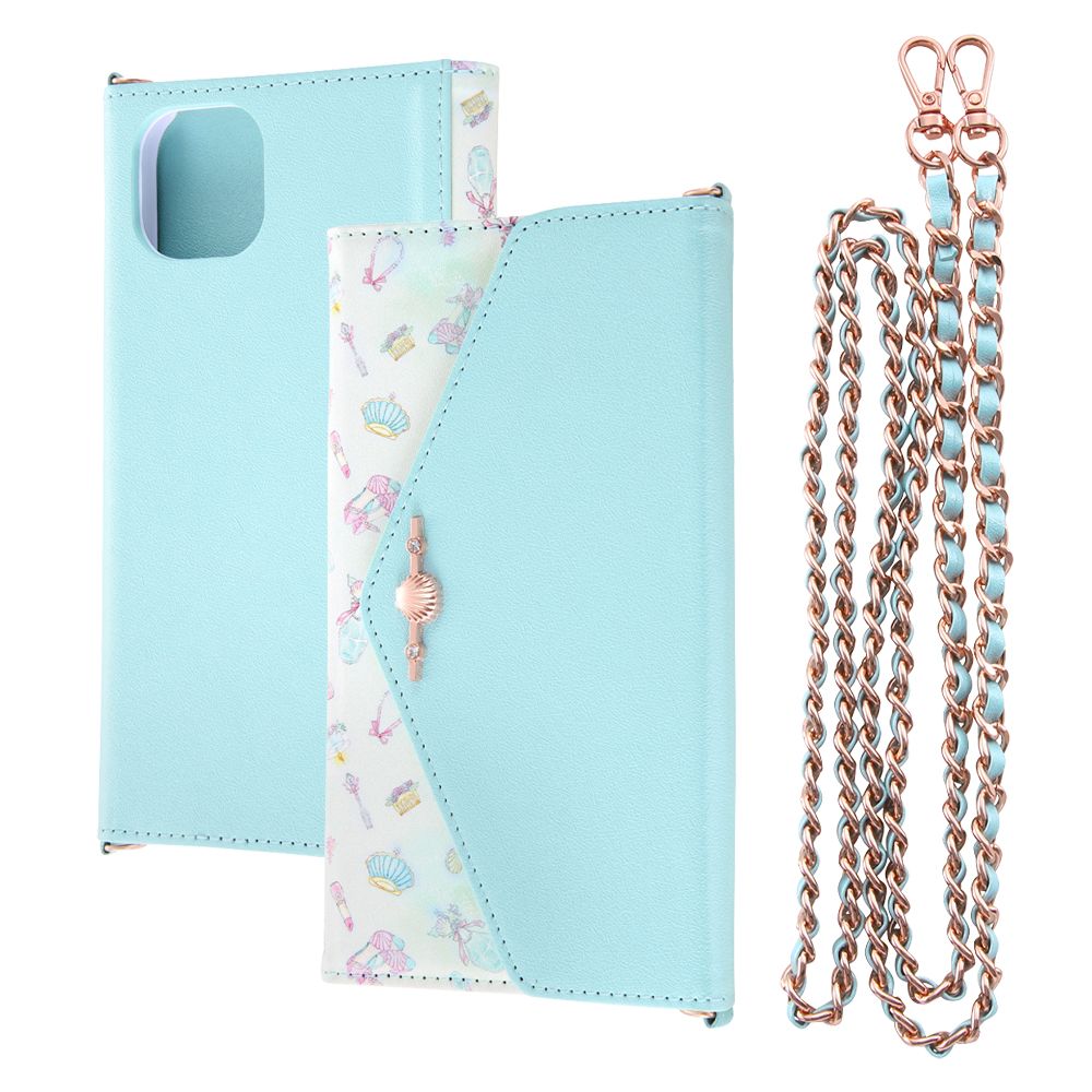 アリエル 手帳型ケース Collet ショルダーストラップ付