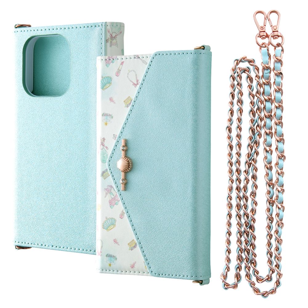 アリエル 手帳型ケース Collet ショルダーストラップ付