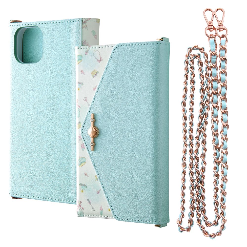 アリエル 手帳型ケース Collet ショルダーストラップ付