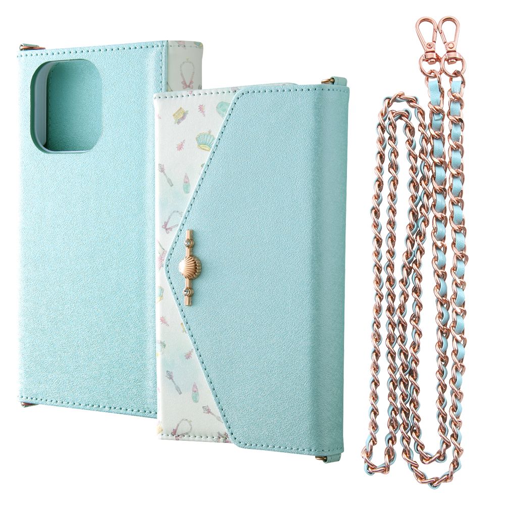 アリエル 手帳型ケース Collet ショルダーストラップ付