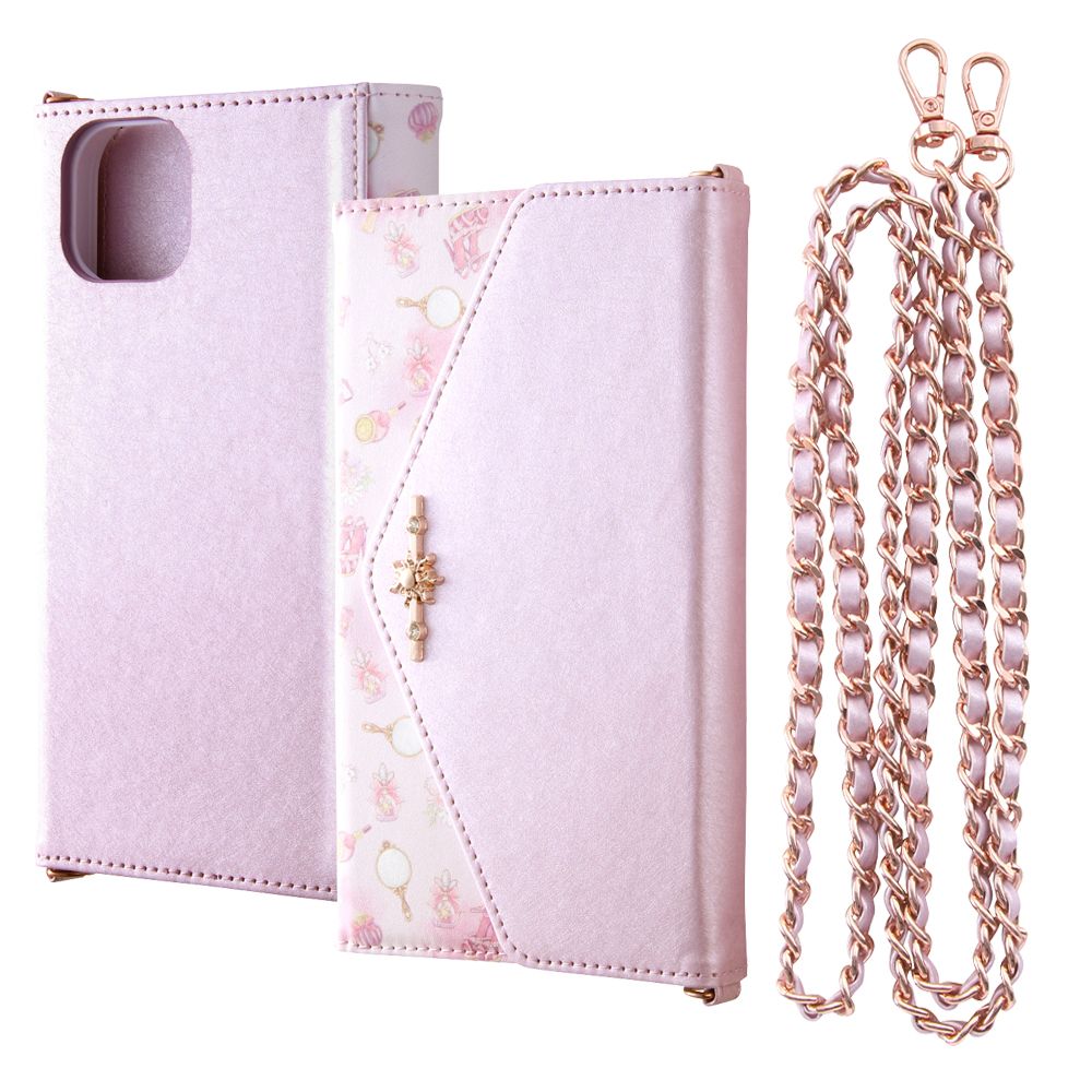 ラプンツェル 手帳型ケース Collet ショルダーストラップ付