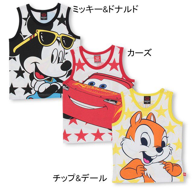 【ベビードール】カーズ BIGフェイスタンクトップ 4205K