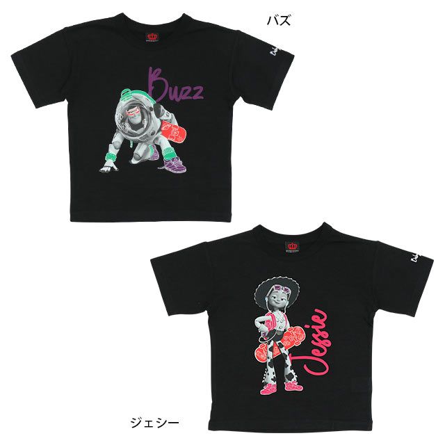 公式 ショップディズニー 親子お揃い ディズニー ネオンラクガキtシャツ 6714k ジェシー