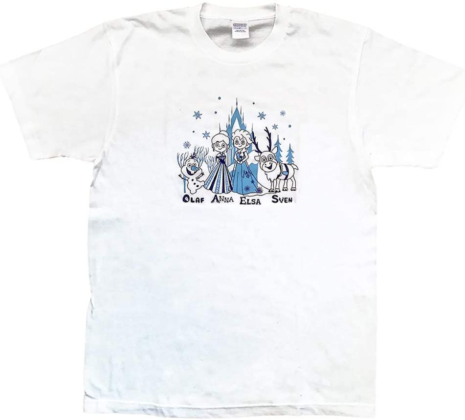 アナと雪の女王 Frozen Tシャツ メンズL ディズニー Disneyの+