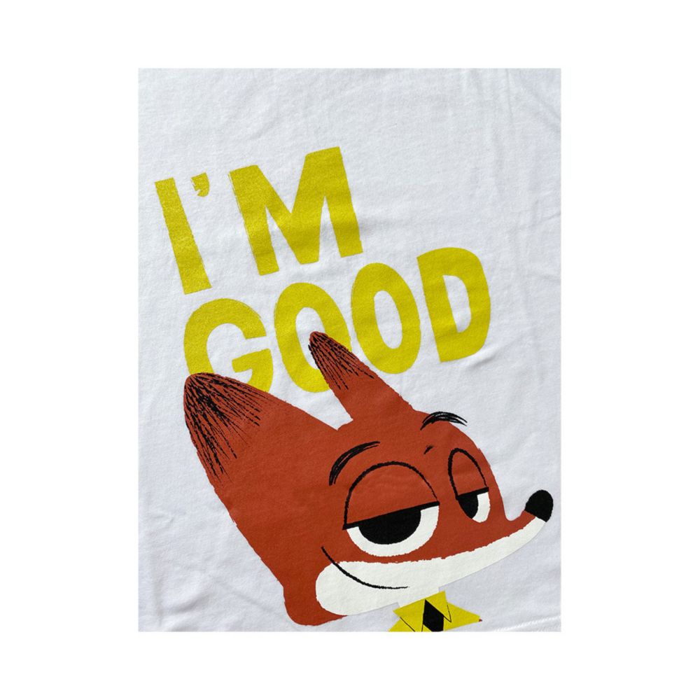 ディズニー ズートピア Tシャツ 「Wilde Life / I&rsquo;m Good」