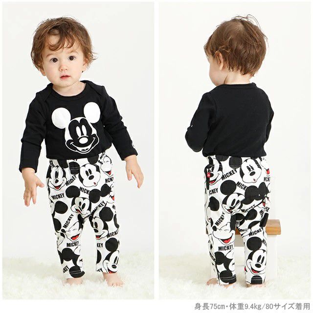 【ベビードール】ミニー ギフトBOX付き 3点ギフトセット 4331B 【DY】 oa20 / ベビーサイズ 赤ちゃん 出産祝い 贈り物 プレゼント ベビー服 ベビー用品 長袖 ロンパース ズボン モンキーパンツ 耳付き帽子 コーデセット