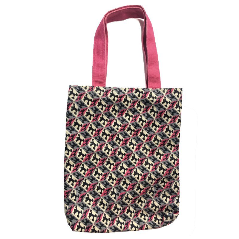 ディズニー ランデヴー 麻調タテ型トートバッグ ミッキーシリーズ