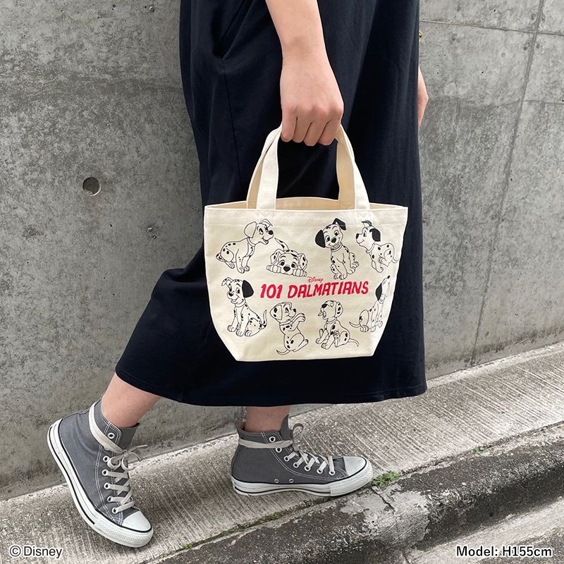 ディズニー キャラクター マチ付きバッグ